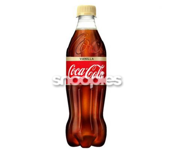 Coca Cola Vanille fles 0,5 l.