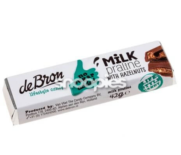 De Bron Repen praline hazelnoot 42 gr.