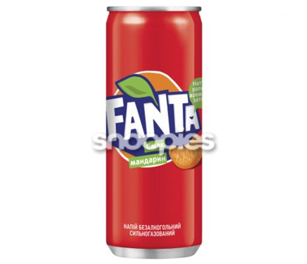 Fanta Mandarin blik 0,33 l.