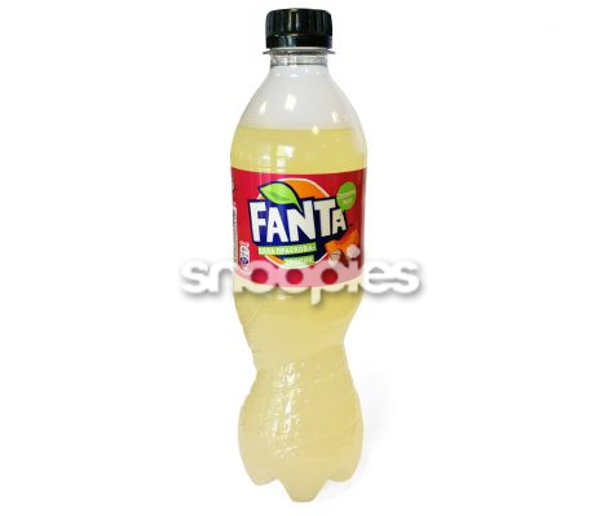 Fanta White Peach fles 0,5 l.