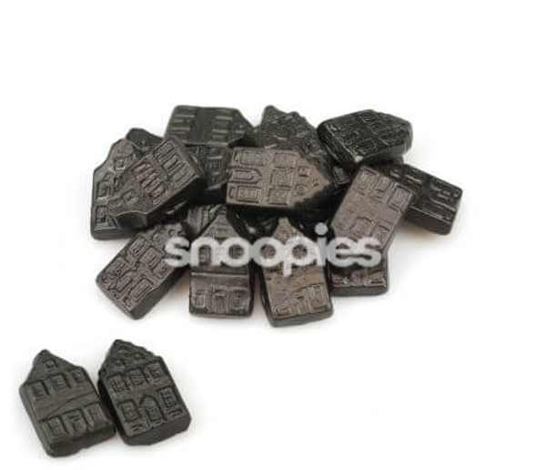 Geveltjes Drop per 200 gram