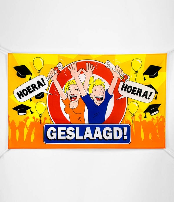 Gevelvlag geslaagd
