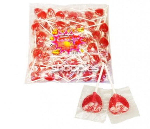 Fun Hartjes Lollies 12 gr.