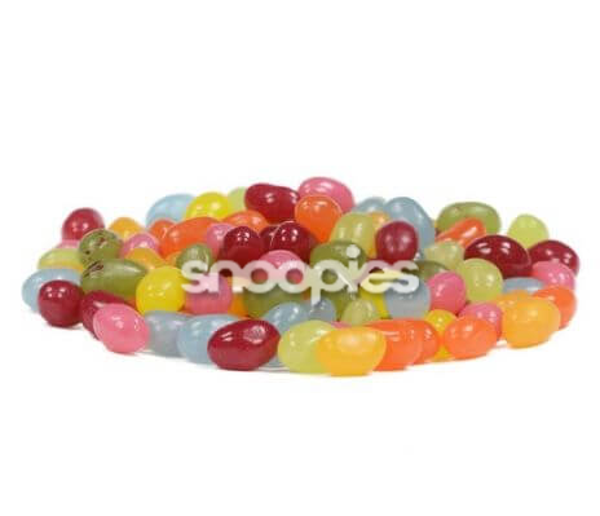 Jelly Beans Assorted sour per 200 gram