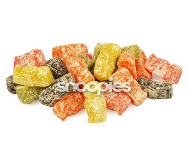 Jelly babies per 200 gram