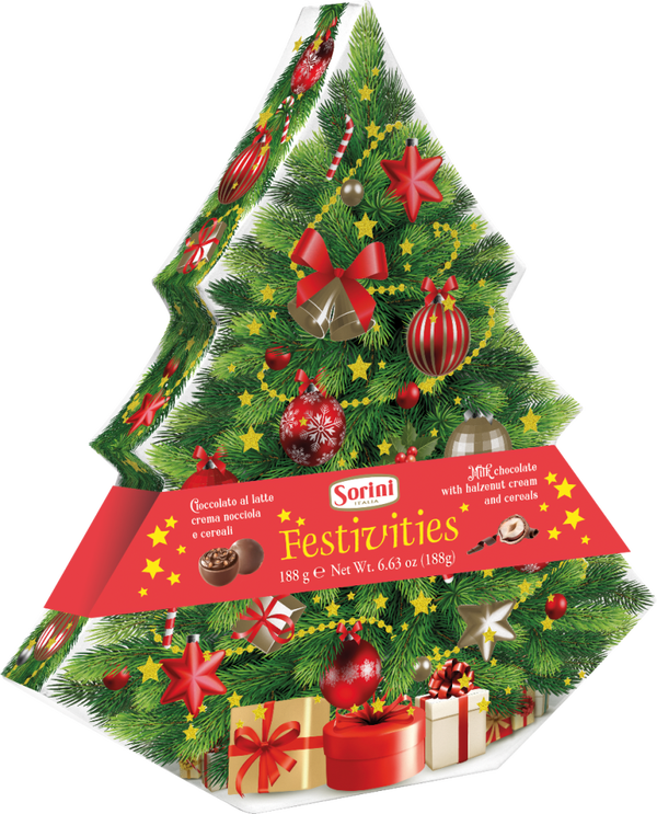 Sorini Chocolade Kerstboom 175 gr.