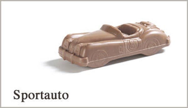 Chocolade sportauto