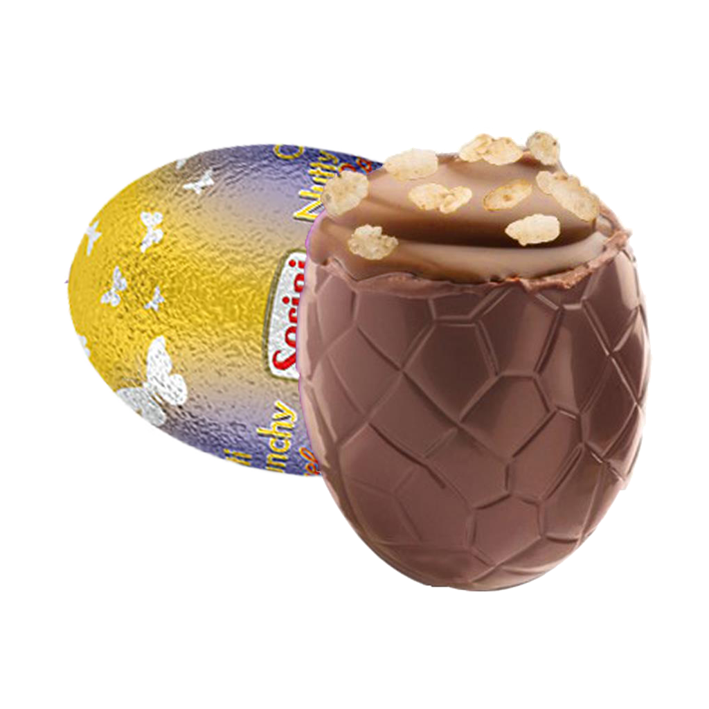 Paaseitjes melk nutty crunchie caramel per 100 gram