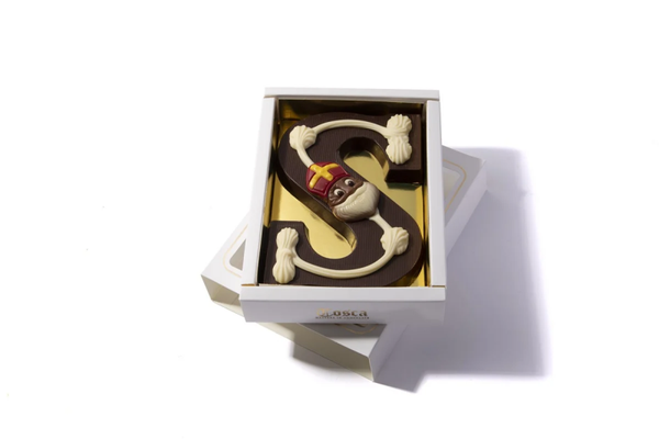 Luxe chocoladeletter puur 240 gram