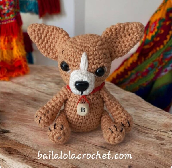 Amigurumi "BISCOTTE"  bébé chihuahua