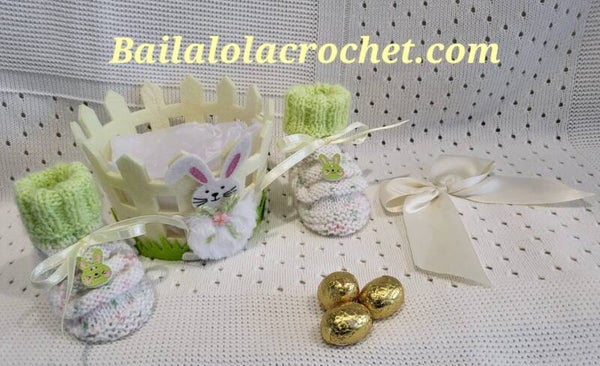 Chaussons de Pâques pour Bébé