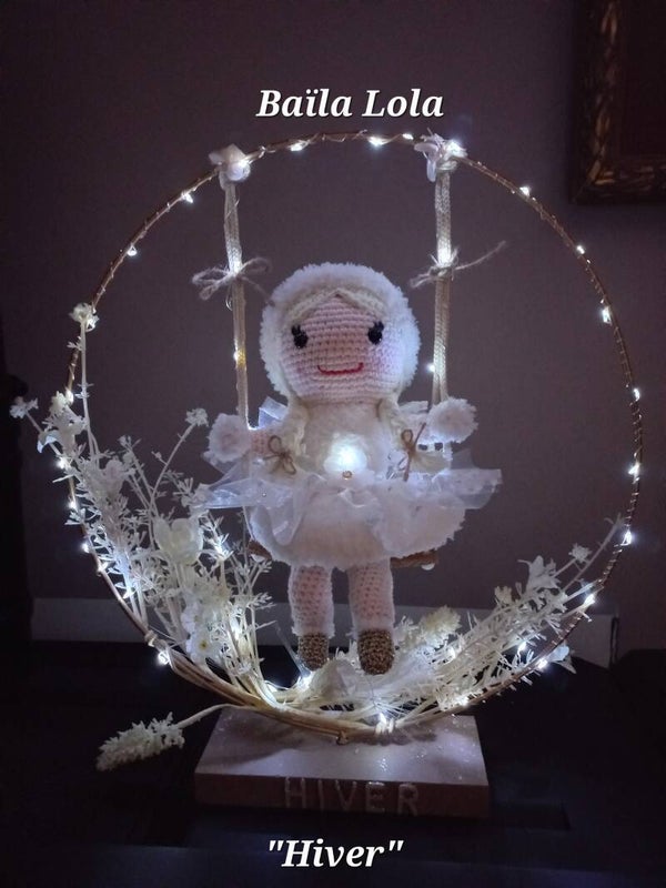 Décoration lumineuse à poser "NEIGE"