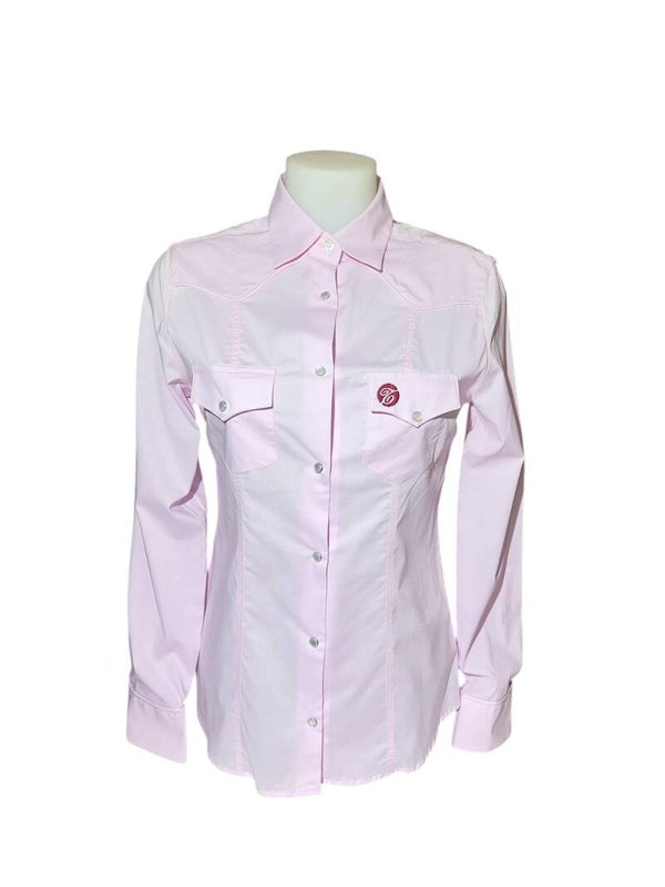 Camicia Western Slim manica lunga - donna