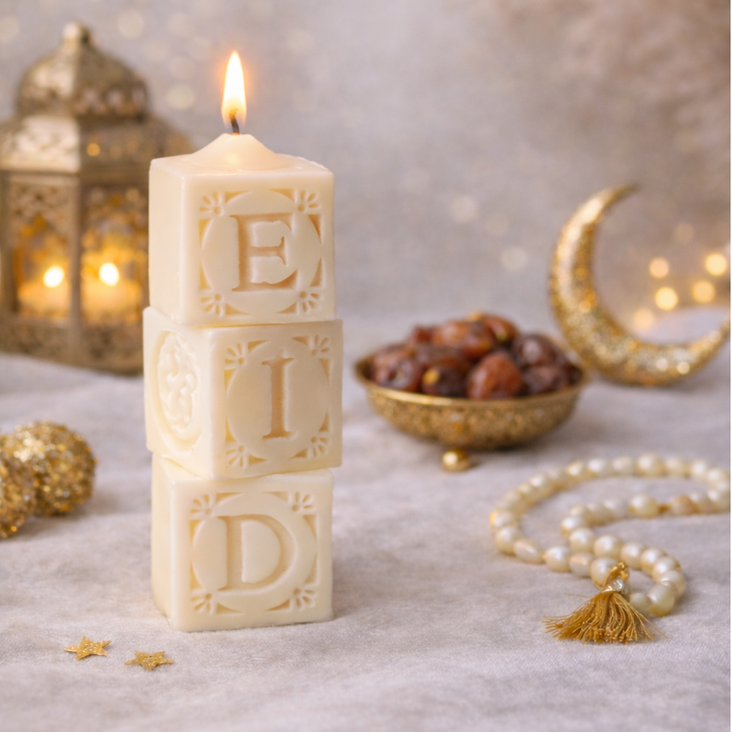 Eid Mubarak candle