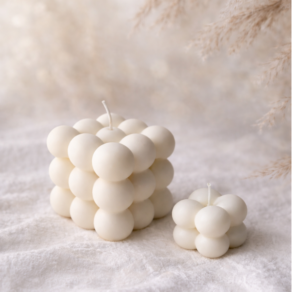 Bubble kaarsen set