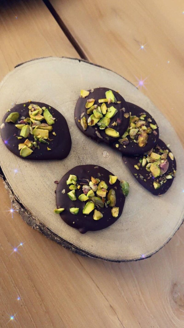 Chocolat pistache (5pièces)