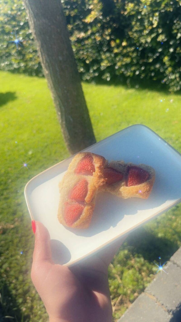 Financier aux fraises (5pièces)