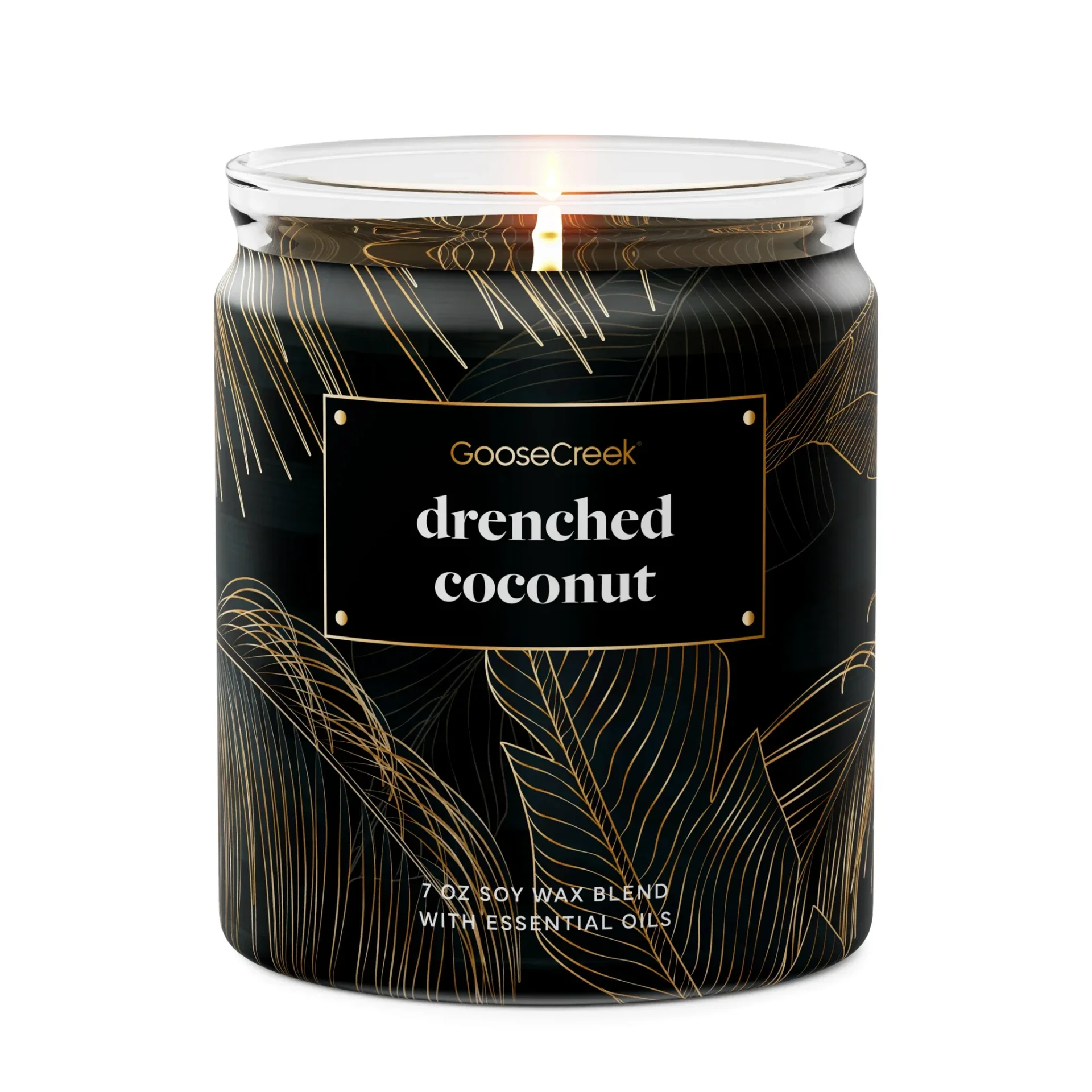 Drenched Coconut 7oz Single Wick Candle