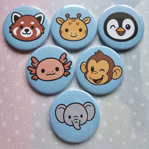 Animal Badge/Magnet/Mirror/Keyring/Bottle Openers