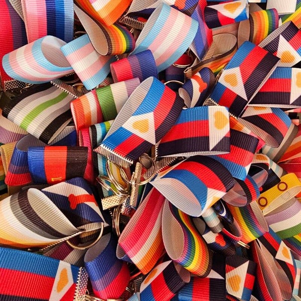 Ribbon Keyrings