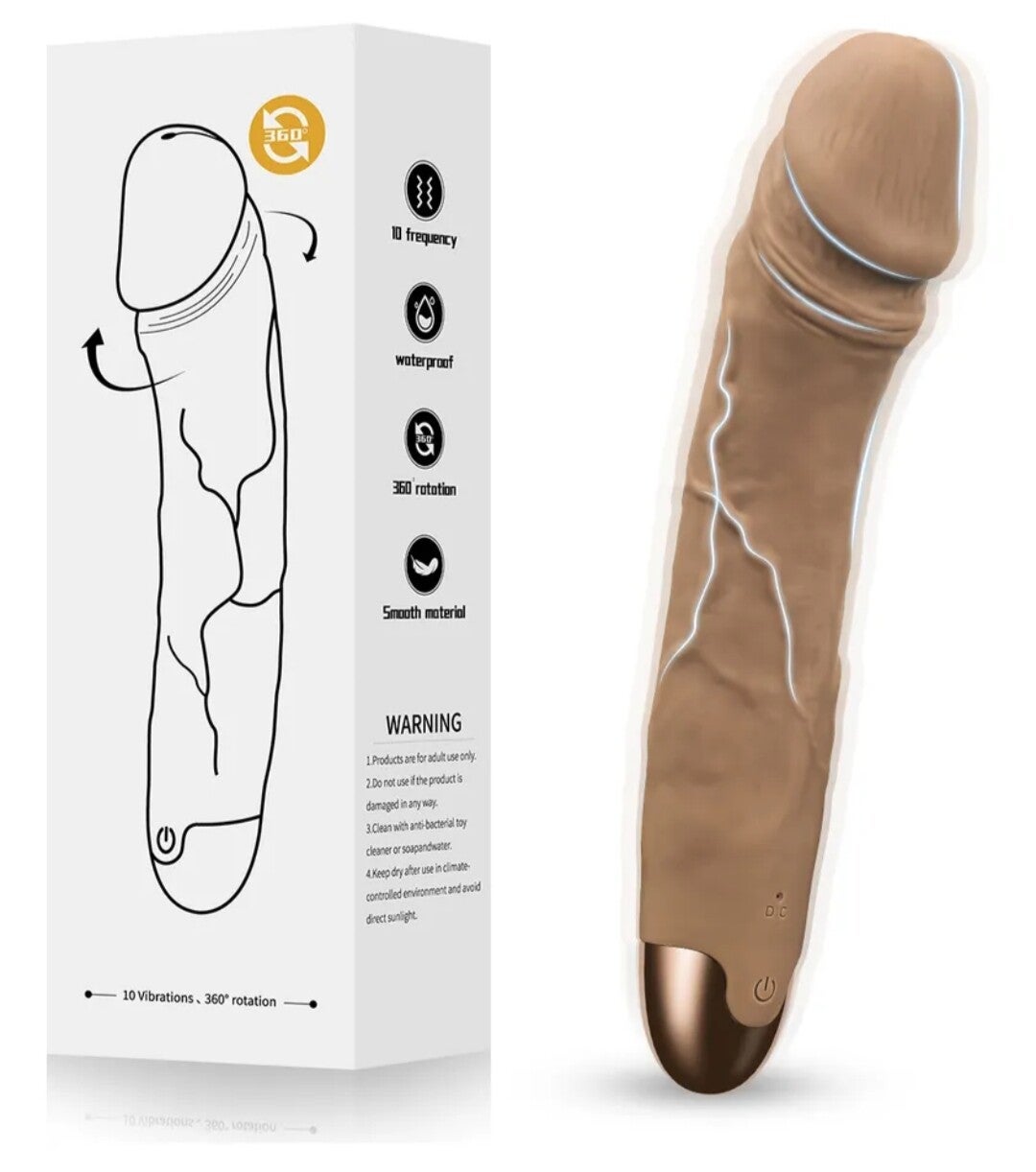 DILDO GIRATORIO 360º