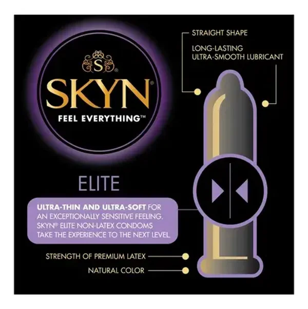 SKYN Elite – Suave como la piel, sin látex 💫