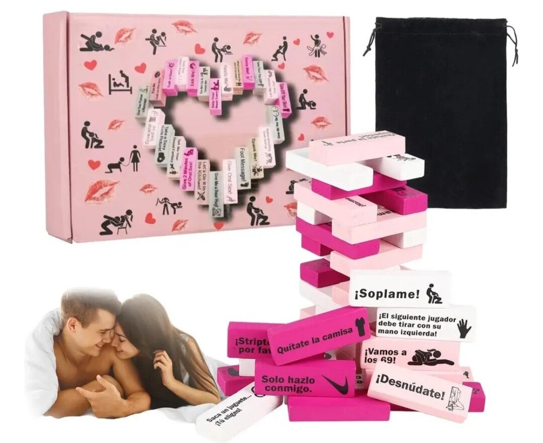 🔥 Jenga Hot en Pareja 🔥