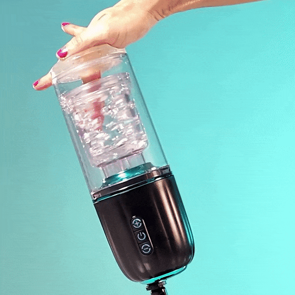 MASTURBADOR  ELECTRÓNICO  GIRATORIO ✨✨😱🫦