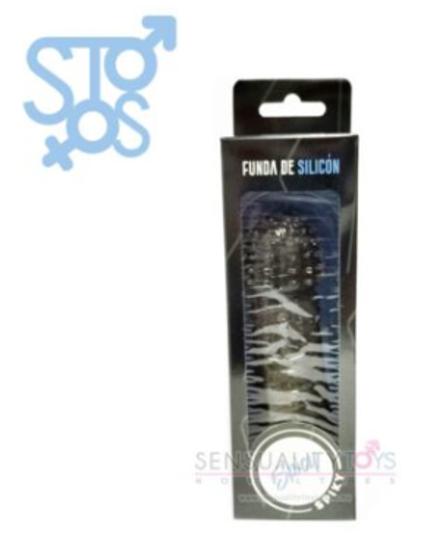 ST-S007D SILICONE SLEEVE - MODELO D - SPIKY