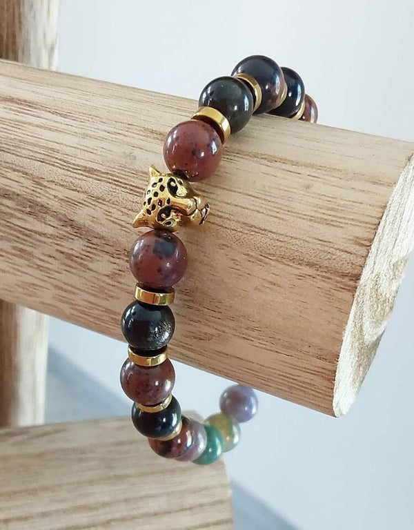 Elio – Bracelet Homme en Pierres Naturelles