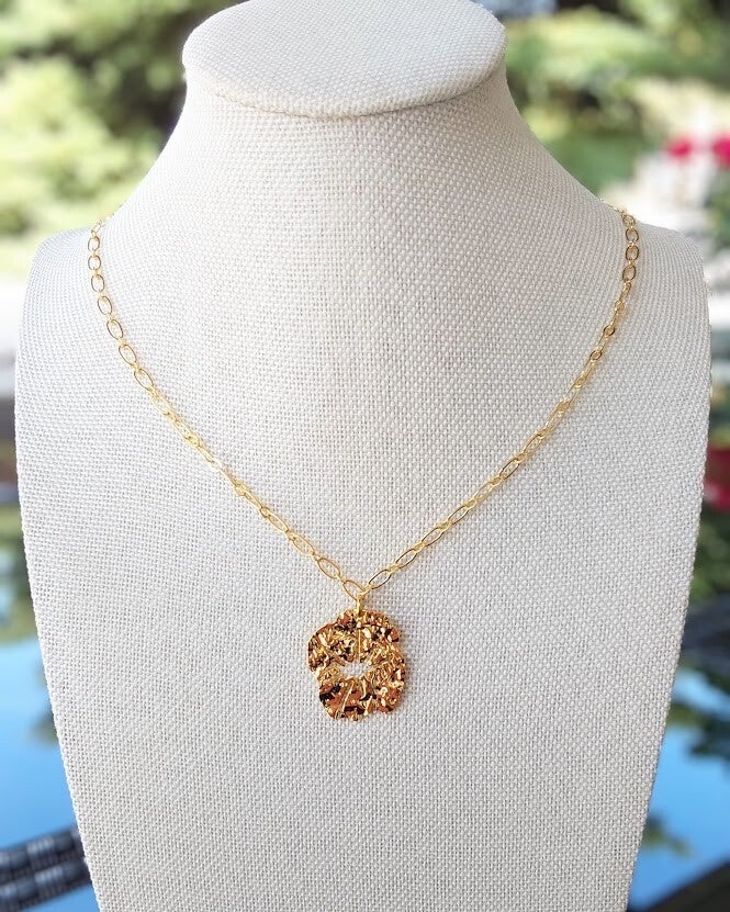 Nell – Collier Figaro & Fleur Dorée