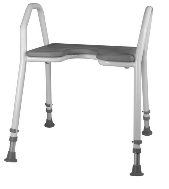 Duschhocker mit Armlehnen