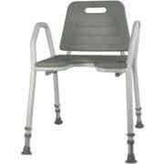 Duschhocker mit Arm- & Rückenlehne