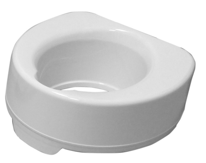 Toilettensitzerhöhung ohne Deckel