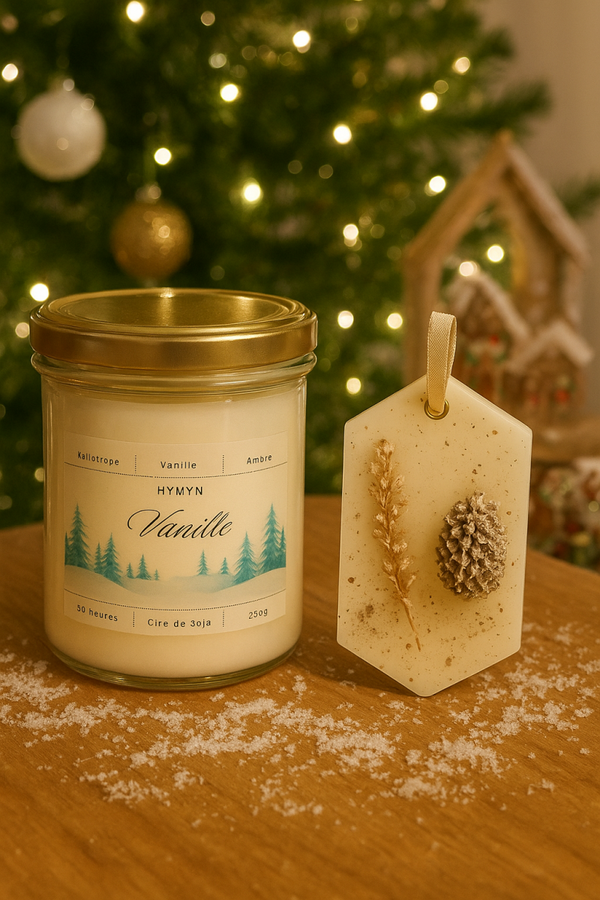 Bougie coulé + Suspension parfumé