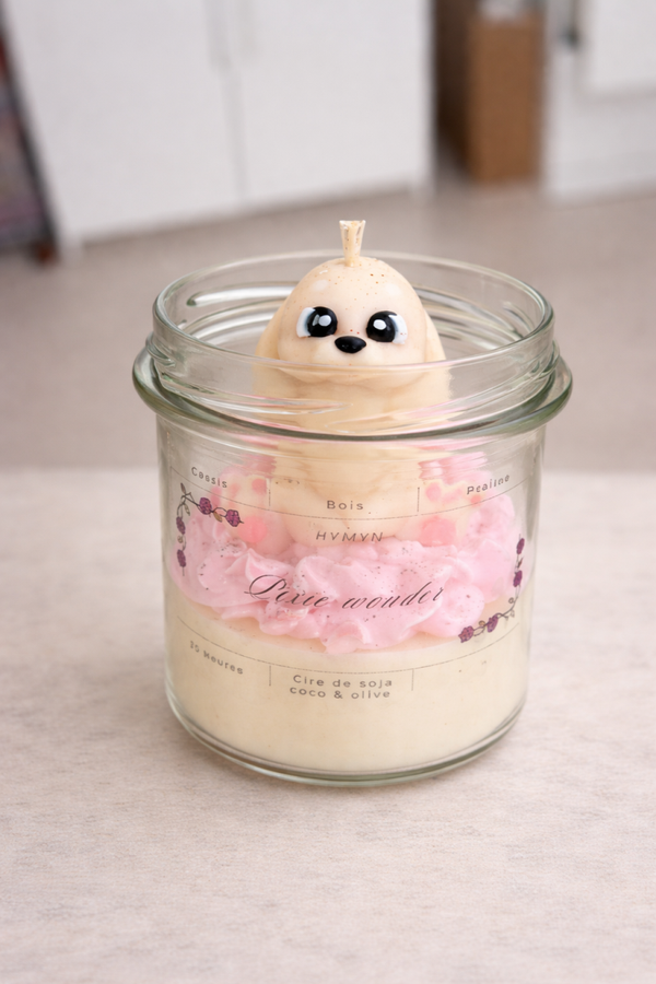 Bougie gourmande - Petit lapin