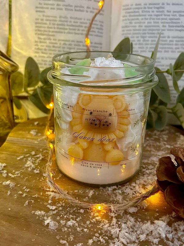 Bougie gourmande - Savon doux