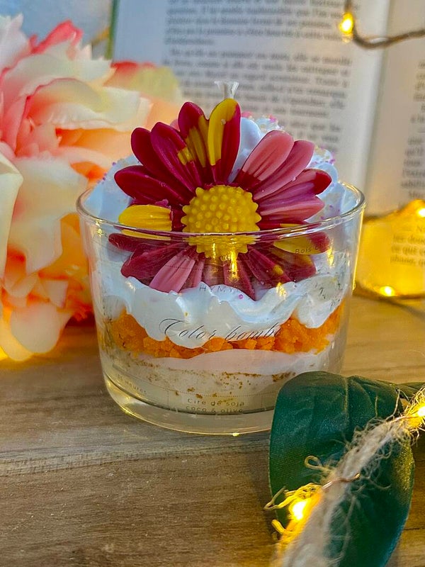 Bougie gourmande - Color bombe
