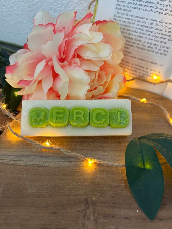 Tablette parfumé - Merci