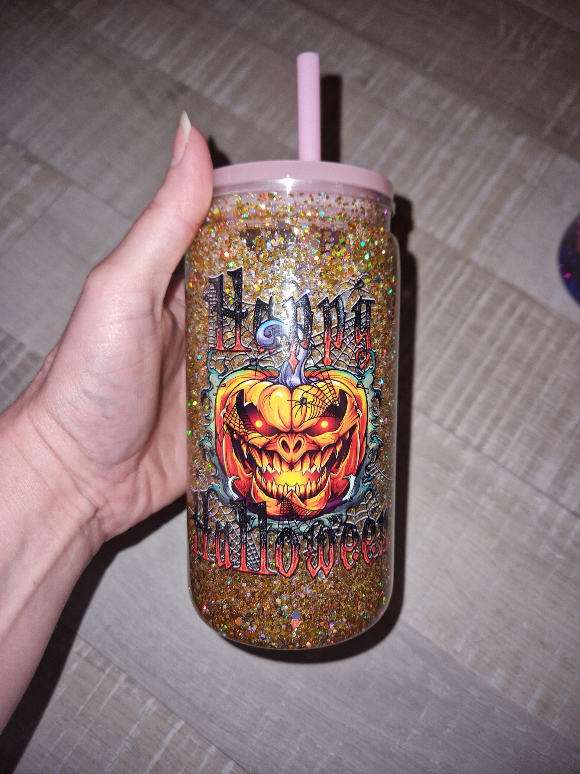 Gourde boule à neige