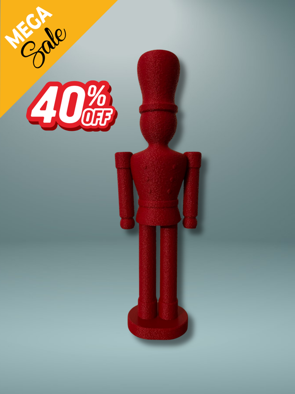 Notenkraker Fuzzy Rood