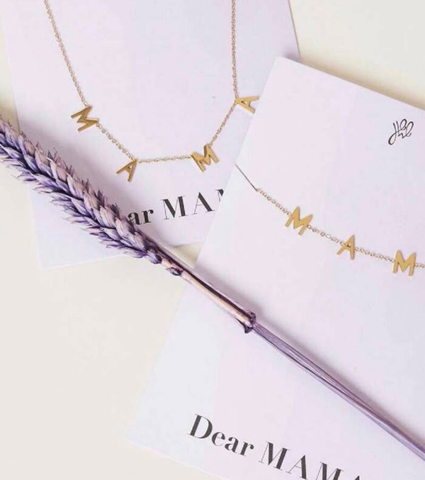 Mama Armband goud