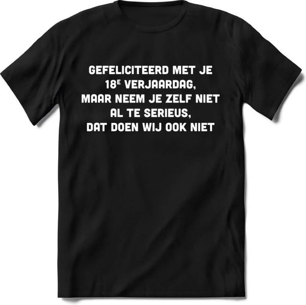 T-shirt met opdruk