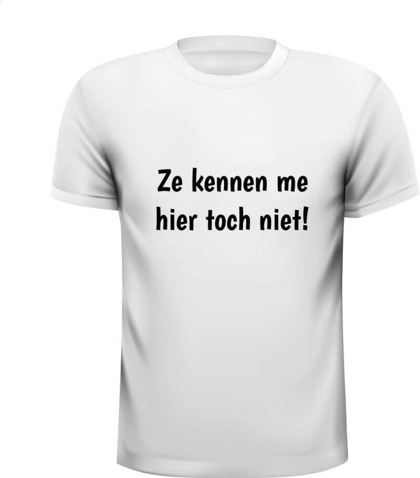 T-shirt met opdruk
