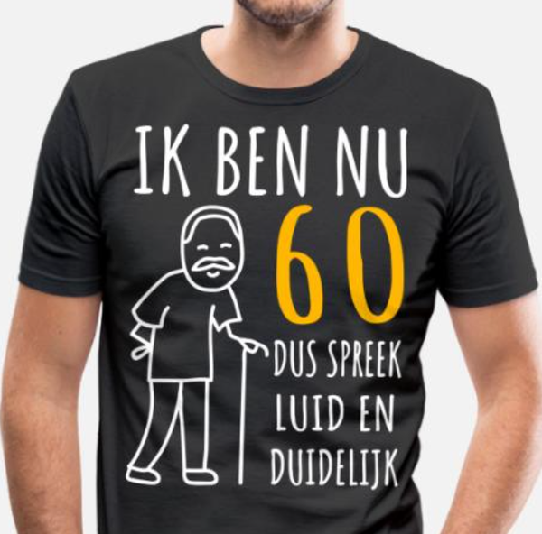 T-shirt met opdruk