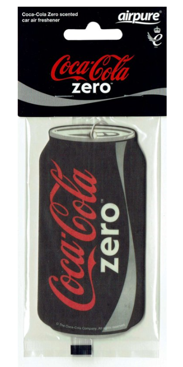 Coca Cola Zero Auto Geurhanger
