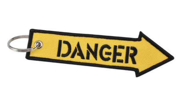 sleutelhanger 13 x 3 cm