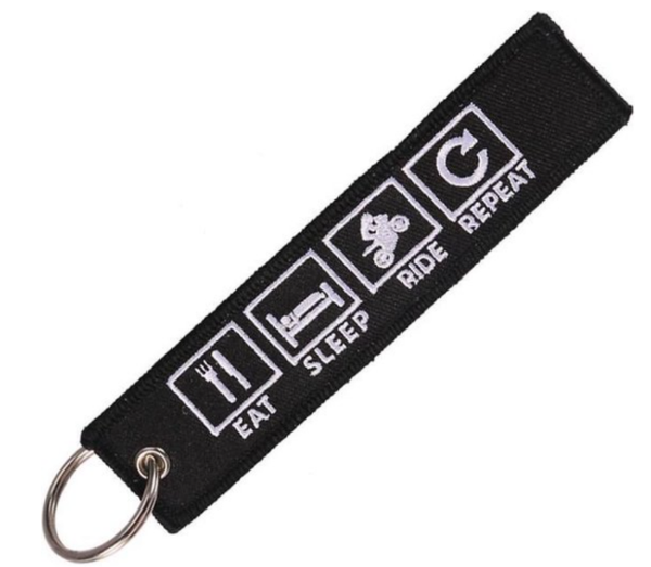 sleutelhanger 13 x 3 cm