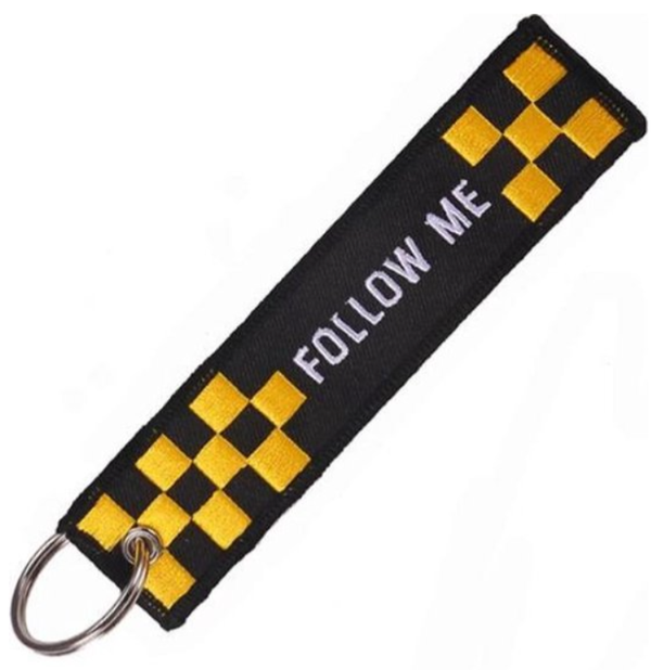 sleutelhanger 13 x 3 cm