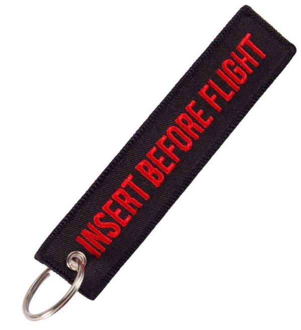 sleutelhanger 13 x 3 cm